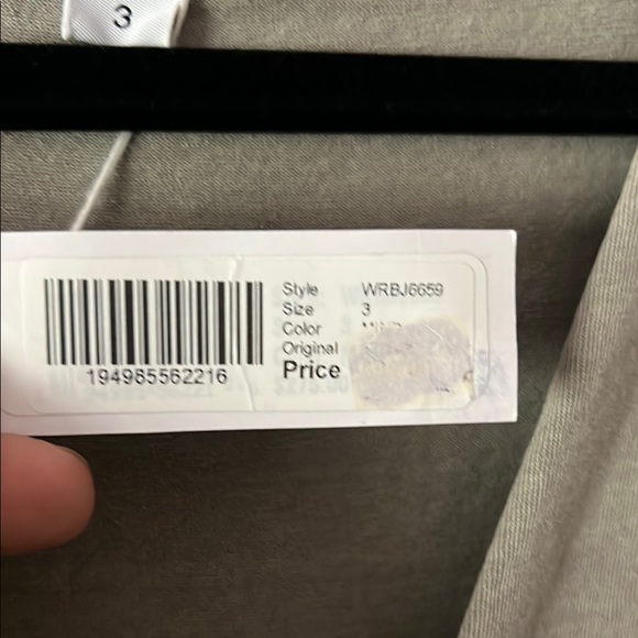 James Perse Gray Ruched V-Neck Sundress - Picture 4 of 12